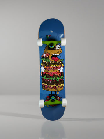 Skateboard Burger 8.125"