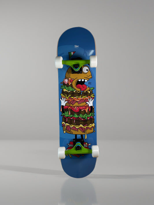 Skateboard Burger 8.125"