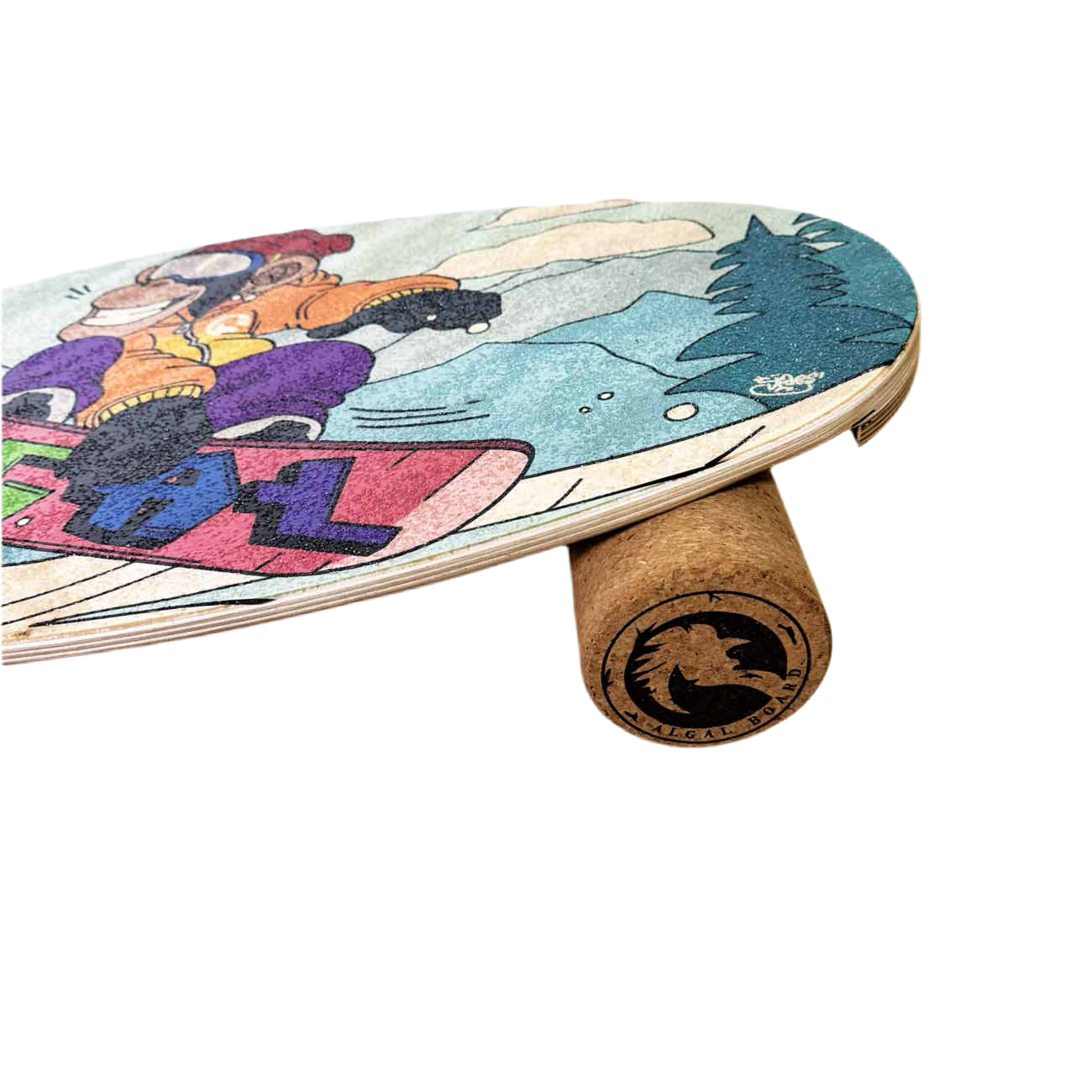 Balance Board Monkey - Divertimento e Fitness - Rullo in Sghero da 10