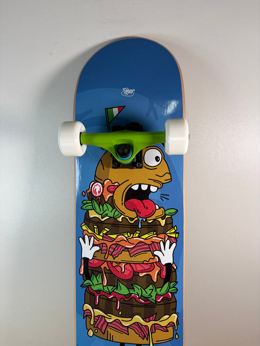 Skateboard Burger 8.125"