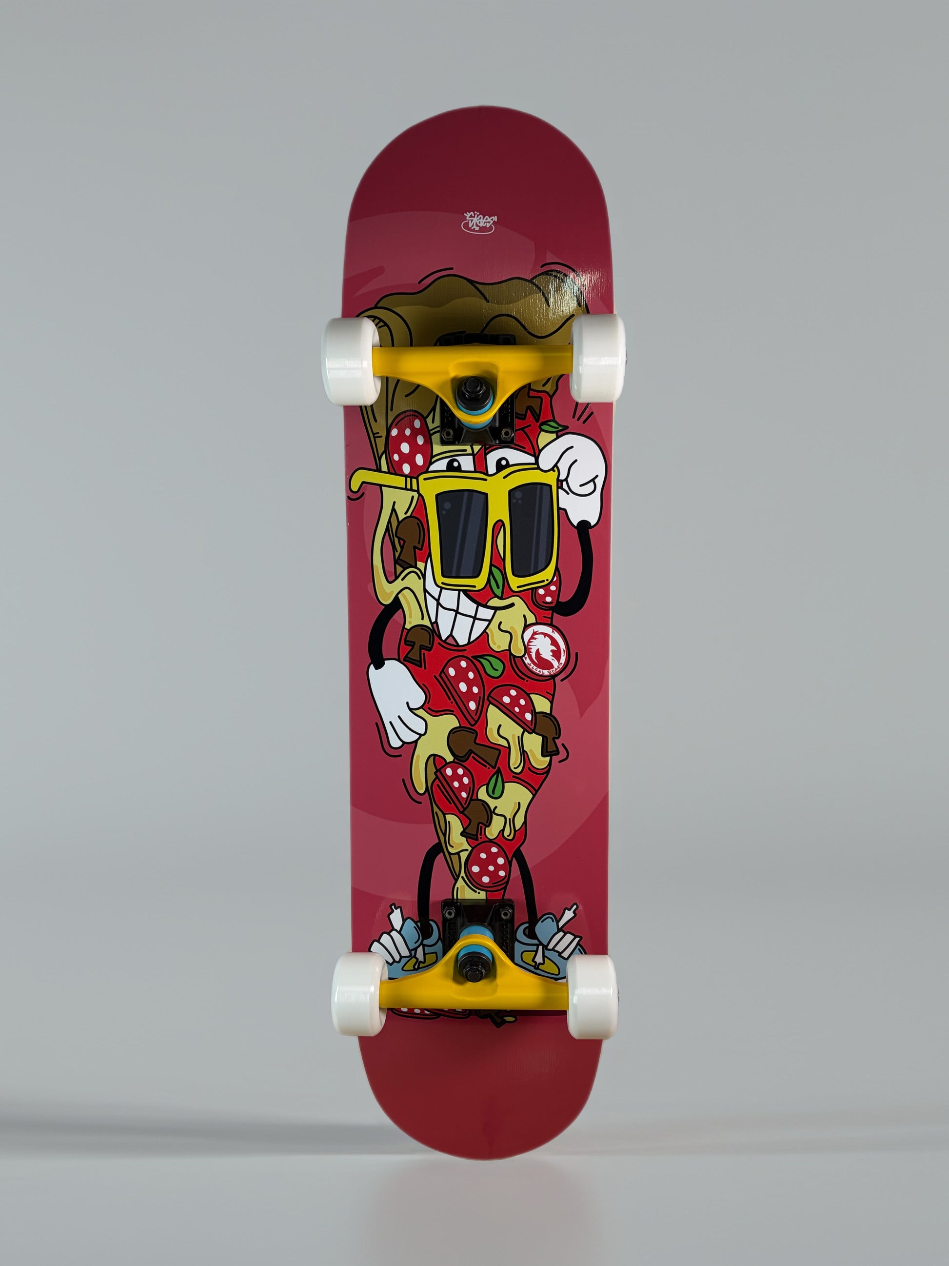 Skateboard Pizza 8"