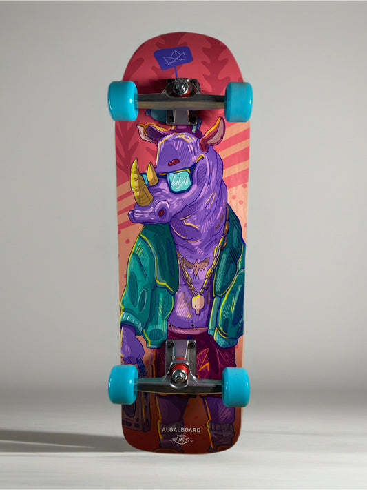 Tavola Skate raw 32"- Surfskate di Qualità | Algal Board