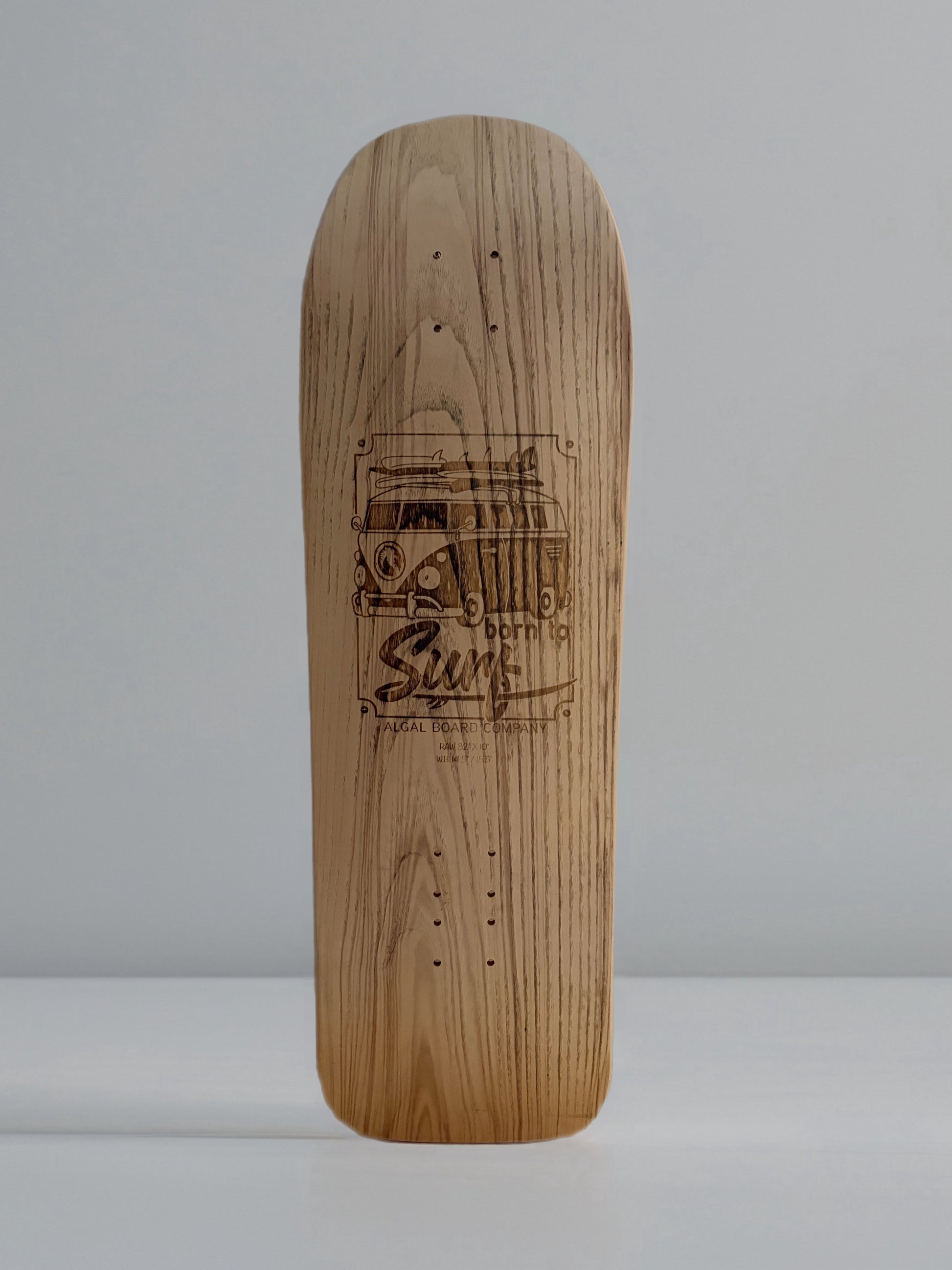 Tavola Skate raw 32"- Surfskate di Qualità | Algal Board