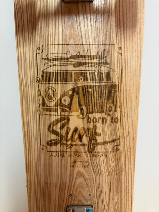 Tavola Skate raw 32"- Surfskate di Qualità | Algal Board