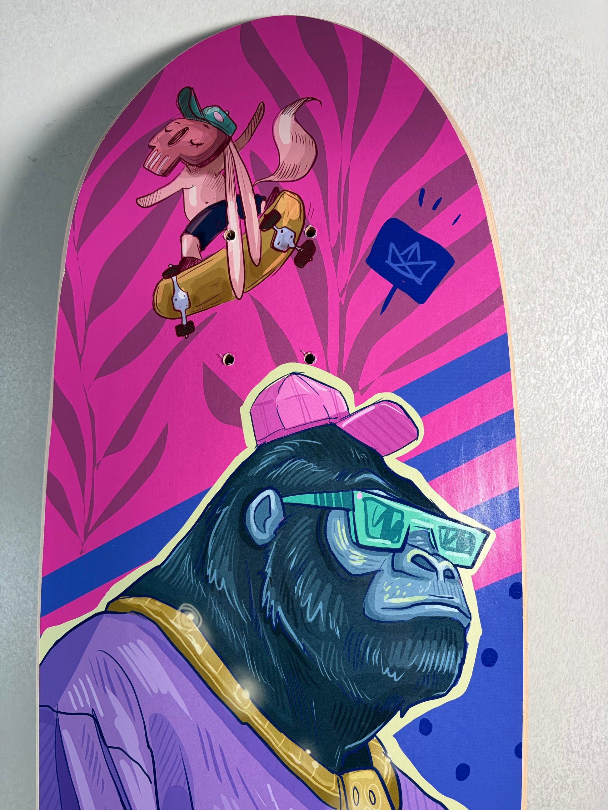 Tavola Skate Nalu 34"- Surfskate di Qualità | Algal Board