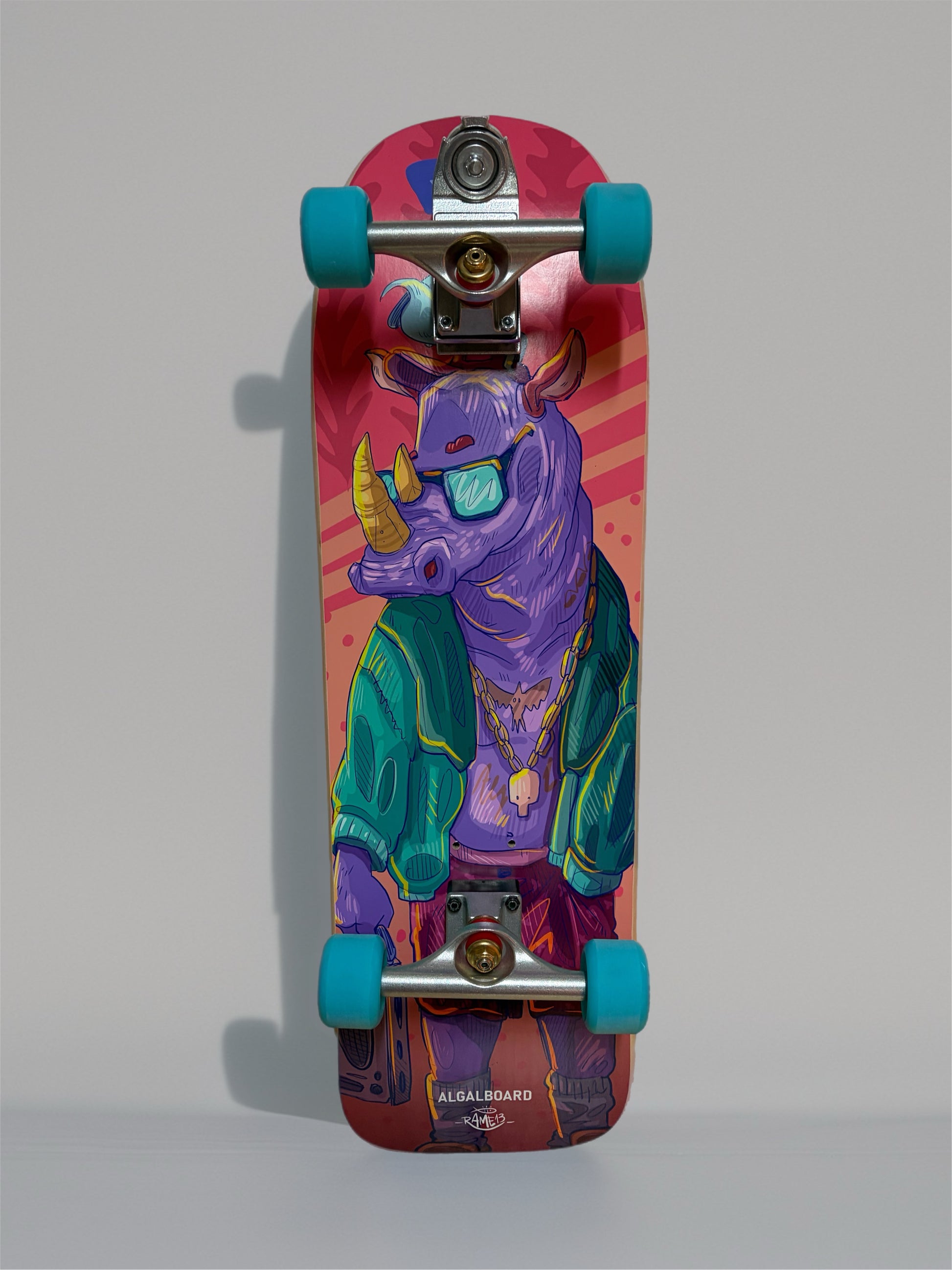 Tavola Skate raw 32"- Surfskate di Qualità | Algal Board