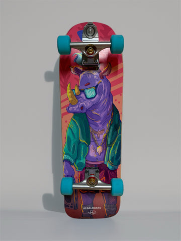 Tavola Skate raw 32"- Surfskate di Qualità | Algal Board