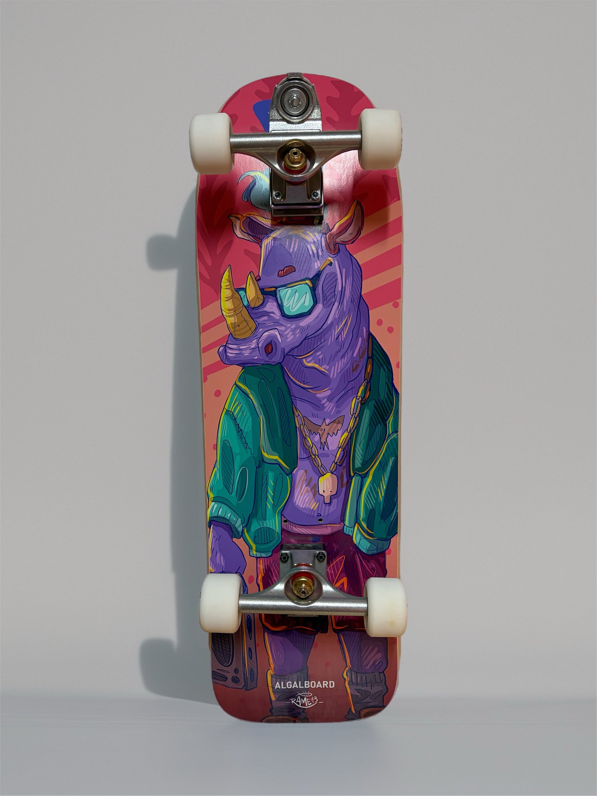 Tavola Skate raw 32"- Surfskate di Qualità | Algal Board