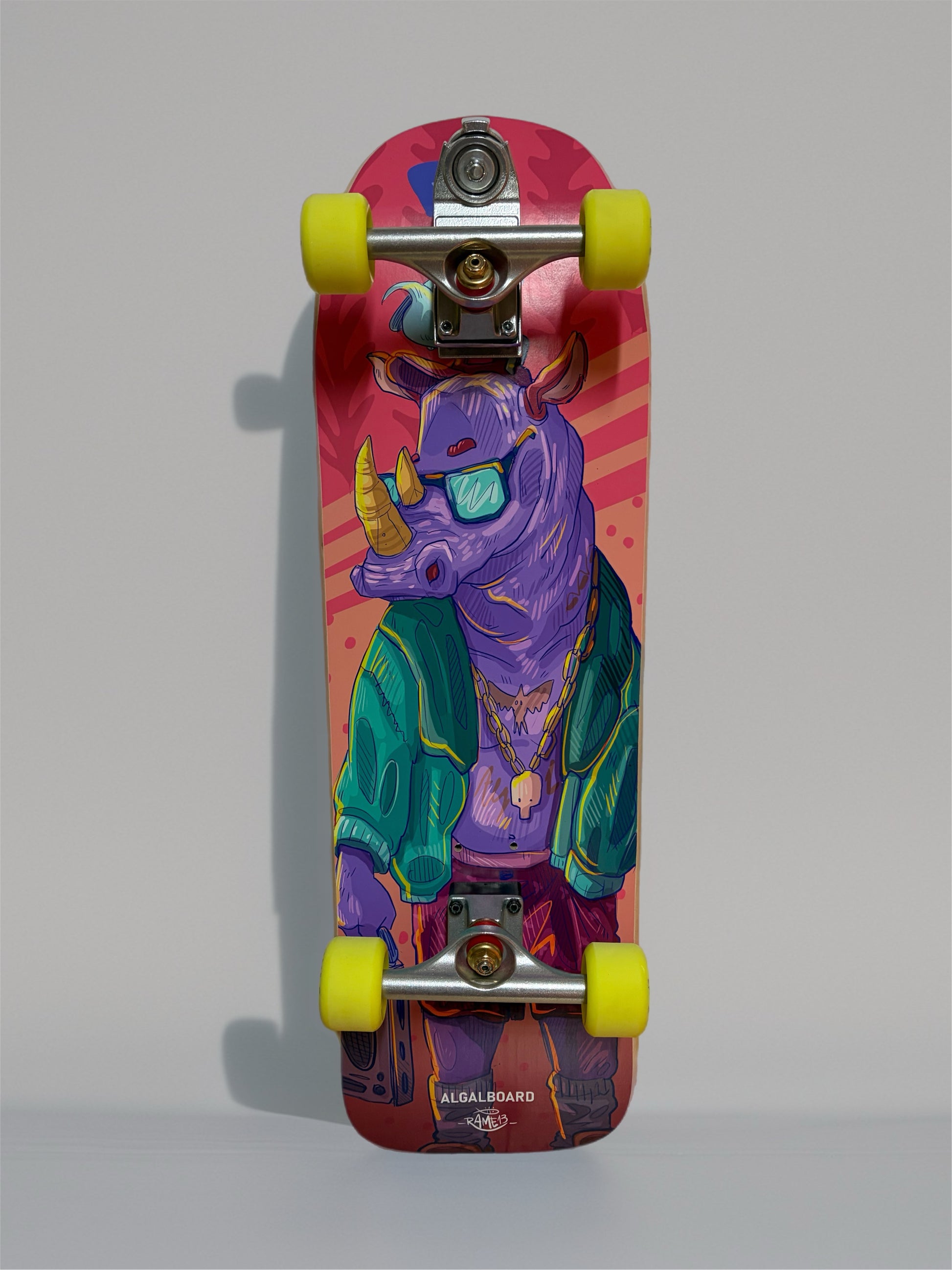 Tavola Skate raw 32"- Surfskate di Qualità | Algal Board